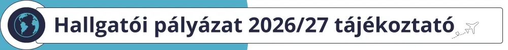 Hallgatói pályázat 2026/27 tájékoztató